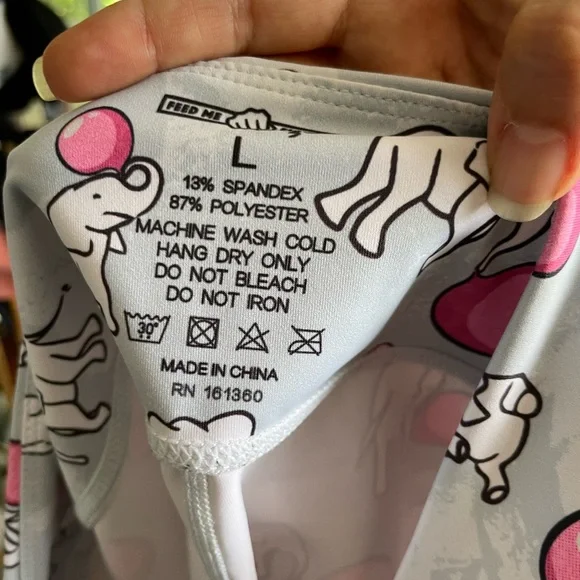 Feed me fight me gym workout shorts size large - Picture 3 of 3